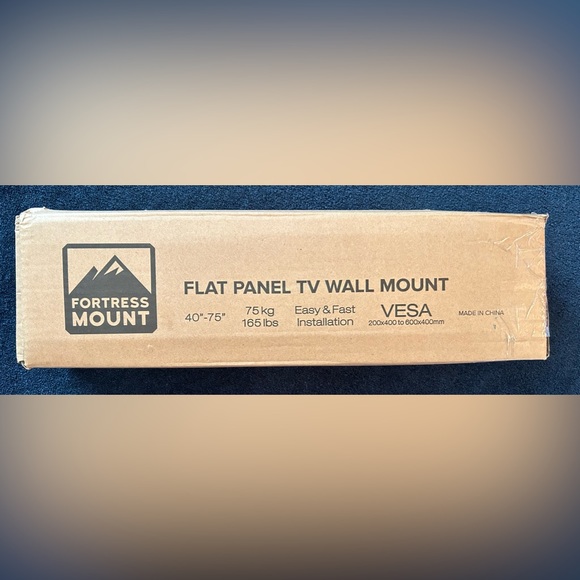 Flat Panel Tv Wall Mount 40"-75" 165 LBS Easy & Fast Installation VESA - Picture 3 of 5